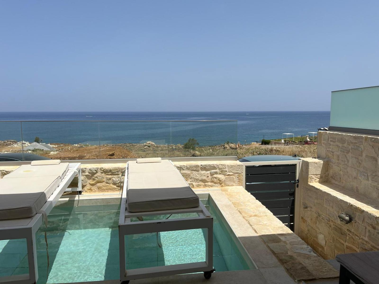 Sofia Suite, A Seafront Hideaway ! Pánormos 外观 照片